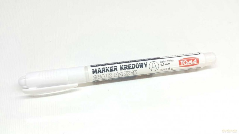 Marker kredowy 1,5 mm biały