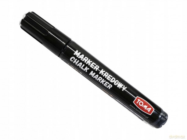Marker kredowy 4,45 mm czarny