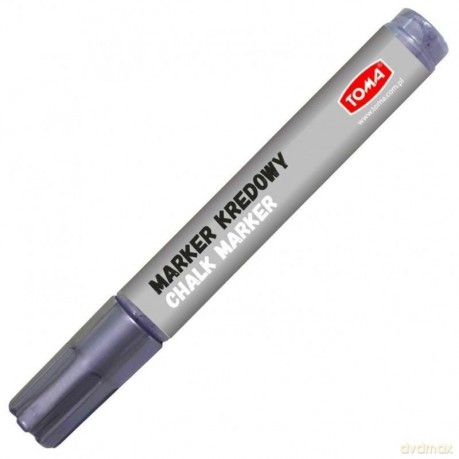 Marker kredowy 4,45 mm srebrny