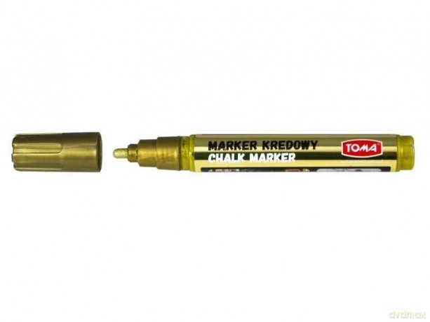 Marker kredowy 4,45 mm złoty