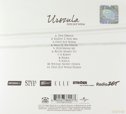 Urszula: Dziś już wiem (digipack) [CD]