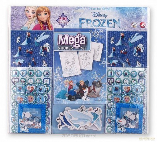 Mega zestaw z naklejkami Frozen