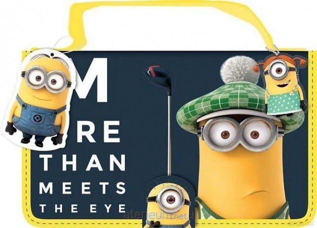 Minionki, piórnik z wyposażeniem