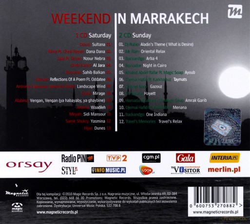 Weekend In Marrakech (digipack) [2CD]