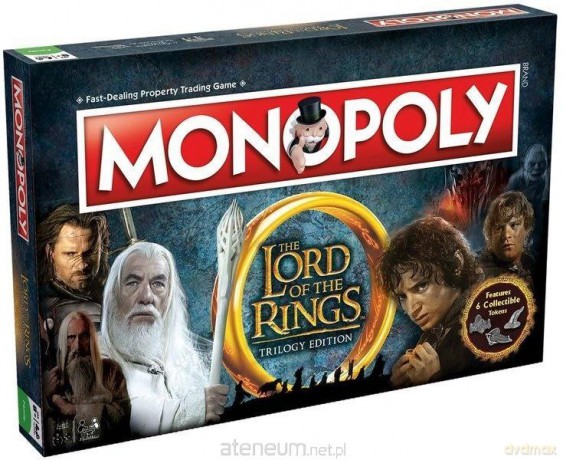 Monopoly Lord of the rings wersja angielska [GRA PLANSZOWA]