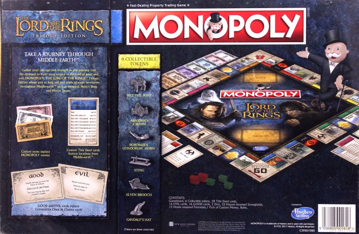 Monopoly Lord of the rings wersja angielska [GRA PLANSZOWA]