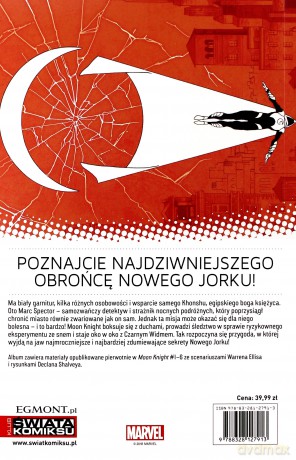 Moon Knight - Z martwych (Tom 1) - Warren Ellis, Declan Shalvey [KOMIKS]