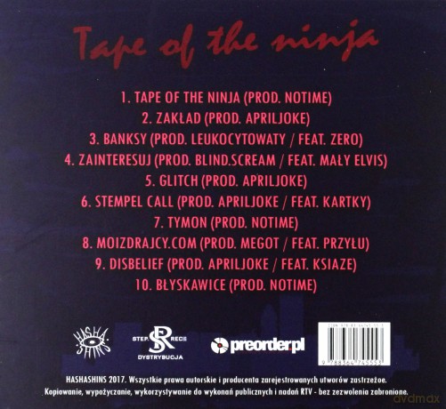 Deys: Tape Of The Ninja (digipack) [CD]
