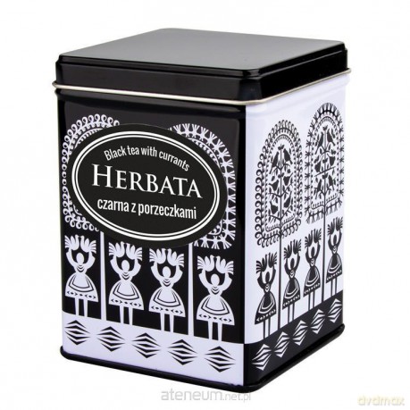Herbata czarna z porzeczkami puszka kurpiowska 50 g