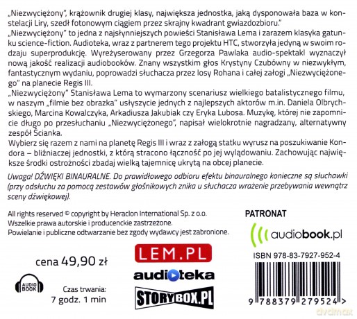 Niezwyciężony - Stanisław Lem [AUDIOBOOK]