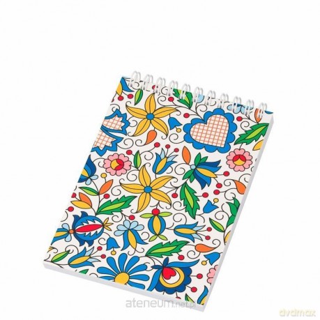 Notes FOLK na spirali - format A6 - kaszubski