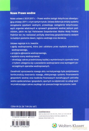 Nowe Prawo wodne. Omówienie. Pytania i odpowiedzi [KSIĄŻKA]