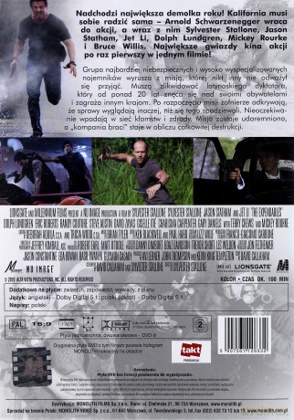 Niezniszczalni (The Expendables) [DVD]