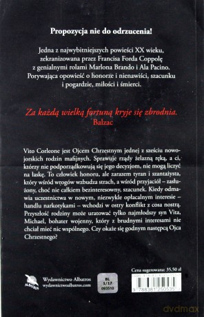 Ojciec chrzestny - Mario Puzo [KSIĄŻKA]