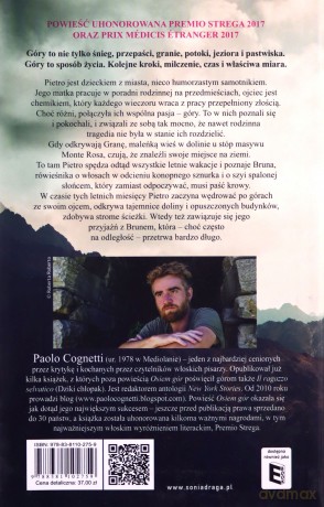 Osiem gór - Paolo Cognetti, Tomasz Kwiecień [KSIĄŻKA]