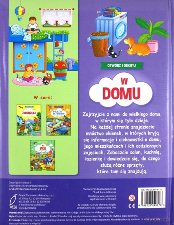 Otwórz i odkryj. W domu [KSIĄŻKA]