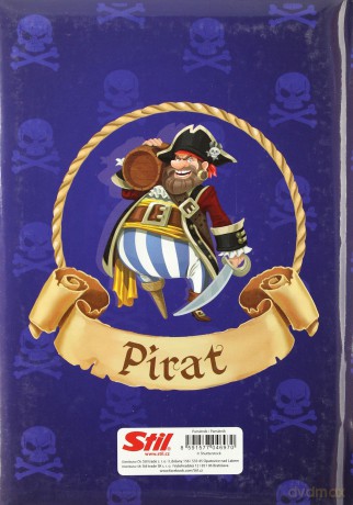 Pamiętnik 13x18 cm Pirat