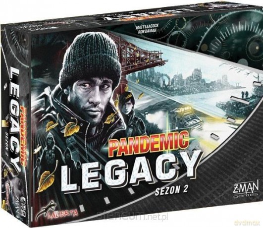 Pandemic Legacy - Edycja czarna [GRA PLANSZOWA]
