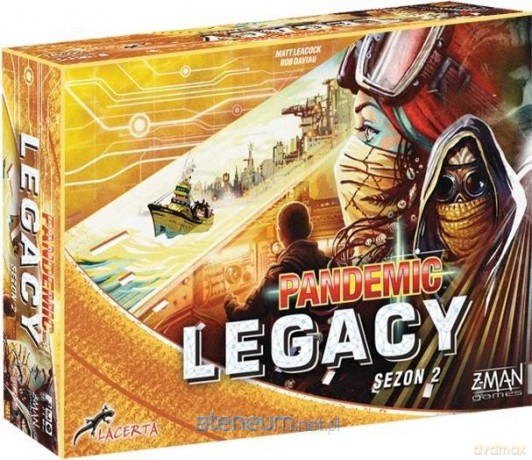 Pandemic Legacy - Edycja żółta [GRA PLANSZOWA]
