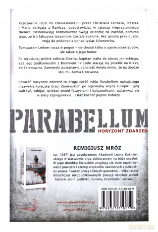 Parabellum (Tom 2) Horyzont zdarzeń - Mróz Remigiusz [KSIĄŻKA]