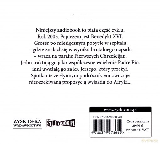 Perła Afrykański przypadek księdza Grosera - Jan Grzegorczyk [AUDIOBOOK]