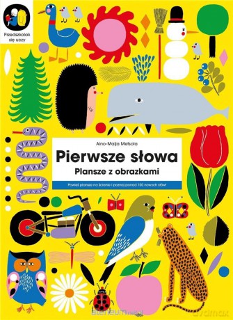 Pierwsze słowa. Plansze z obrazkami - Aino-Maija Metsola [KSIĄŻKA]