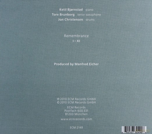 Ketil Bjornstad: Remembrance [CD]
