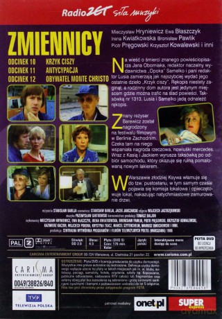 Zmiennicy 4 (odcinki 10-12) [DVD]