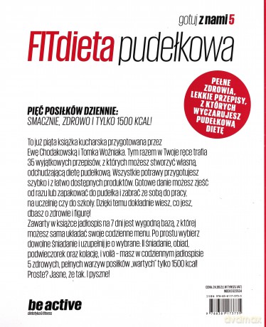 Be active fitdieta pudełkowa - Ewa Chodakowska [KSIĄŻKA]