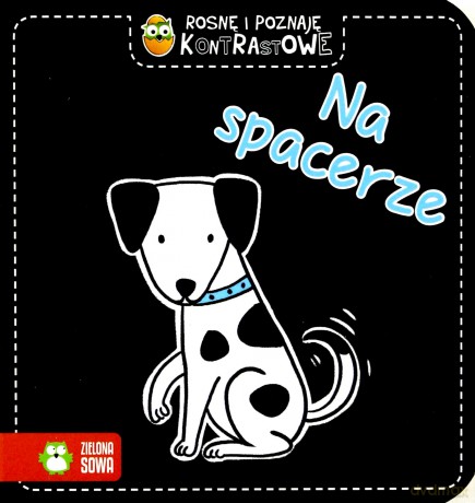 Na spacerze. Rosnę i poznaję. Kontrastowe [KSIĄŻKA]