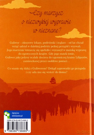 Podróże Guliwera - Jonathan Swift [KSIĄŻKA]