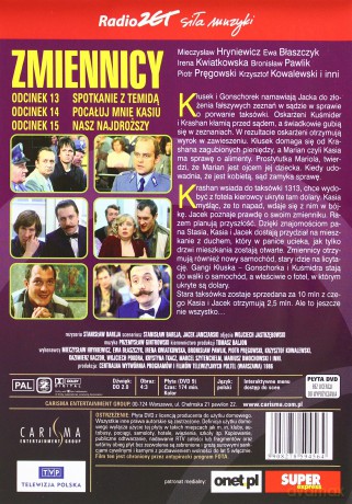Zmiennicy 5 (odcinki 13-15) [DVD]