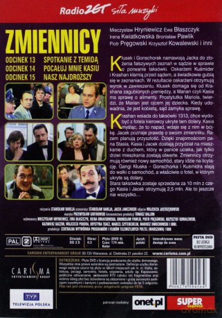 Zmiennicy 5 (odcinki 13-15) [DVD]