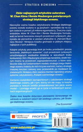 Strategia błękitnego oceanu. Początek - W. Chan Kim [KSIĄŻKA]