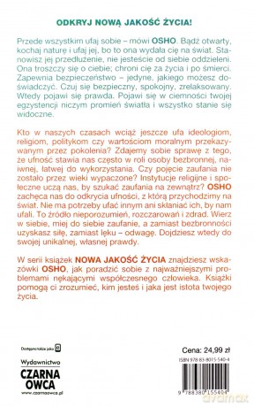 Ufność. Przeżywaj swoje życie otwarcie i spontanicznie - Osho [KSIĄŻKA]