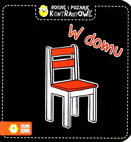 W domu. Rosnę i poznaję. Kontrastowe [KSIĄŻKA]