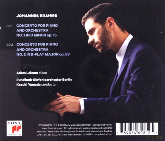 Adam Laloum: Brahms Piano Concertos [2CD]