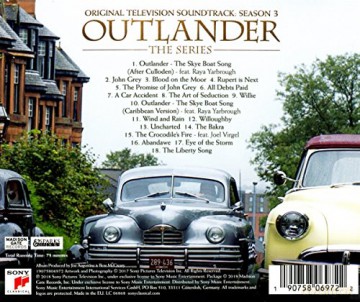 Outlander Season 3 soundtrack (Bear McCreary) [CD]