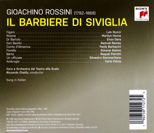 Riccardo Chailly: Rossini: Il barbiere di Siviglia [3CD]