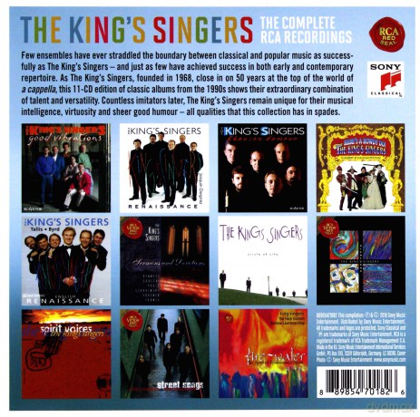 The King's Singers: The King's Singers - The Complete RCA Recordings [11CD]