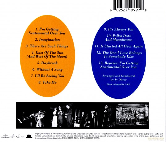 Frank Sinatra: I Remember Tommy [CD]