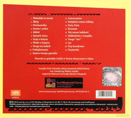 Teatr Muzyczny W Gdyni: Lalka (digipack) [CD]