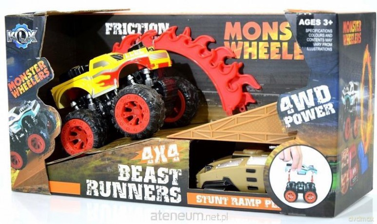 Mały zestaw wyścigowy. Monster Truck