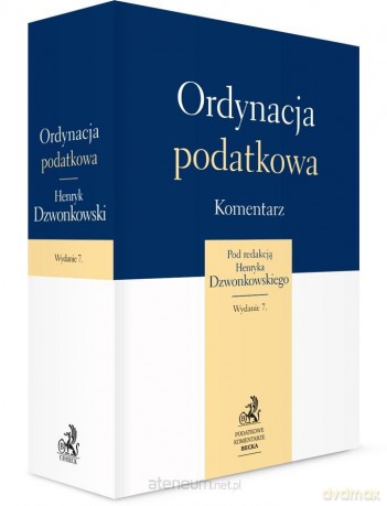 Ordynacja podatkowa Komentarz 2018 [KSIĄŻKA]