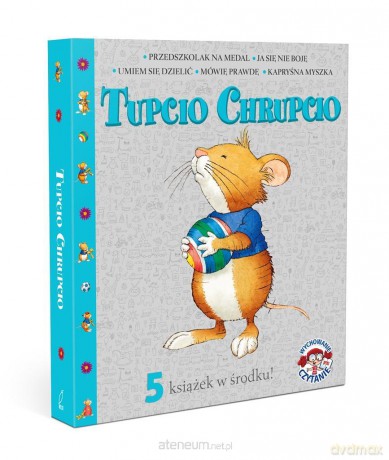 Pakiet Tupcio Chrupcio. 5 książek w środku! - Eliza Piotrowska [KSIĄŻKA]