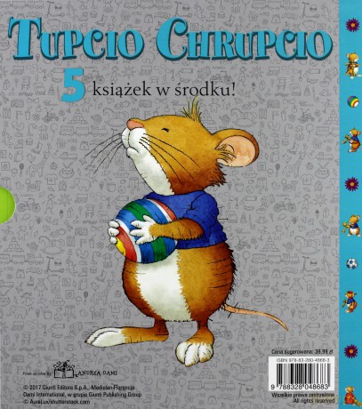 Pakiet Tupcio Chrupcio. 5 książek w środku! - Eliza Piotrowska [KSIĄŻKA]