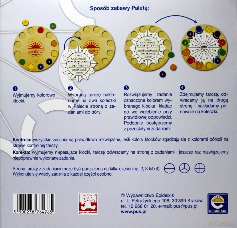 Paleta - Tarcze ćwiczeń S4. Bezpieczeństwo w ruchu drogowym