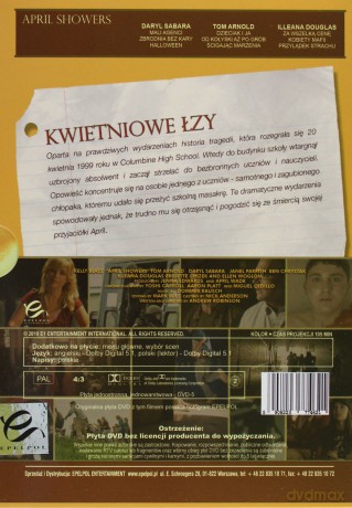 Kwietniowe łzy [DVD]
