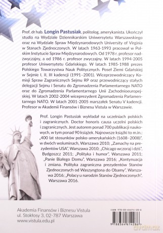 Prezydenci Stanów Zjednoczonych - Longin Pastusiak [KSIĄŻKA]