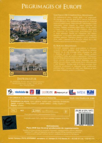 Pielgrzymki po Europie 3: Santiago De Compostela i El Rocio [DVD]+[KSIĄŻKA]